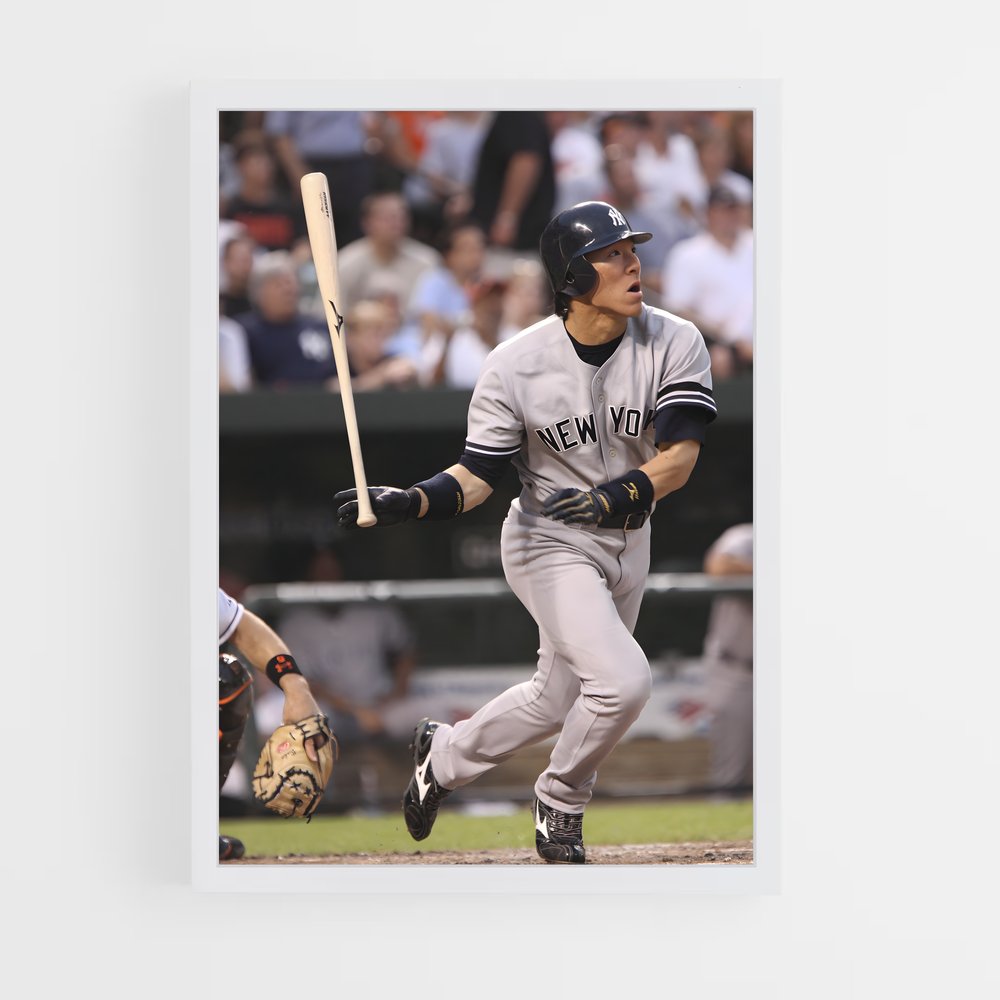 Poster Le Frappé Légendaire – affiche Baseball (vue 3)